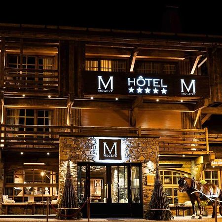 M De Megeve Hotel Exterior photo